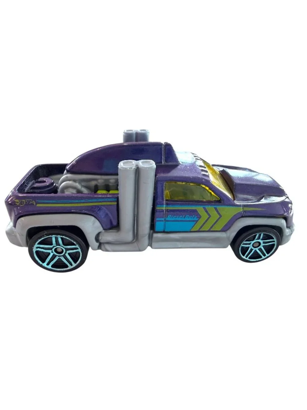 Hot Wheels Diesel Duty 2010 Purple Truck
